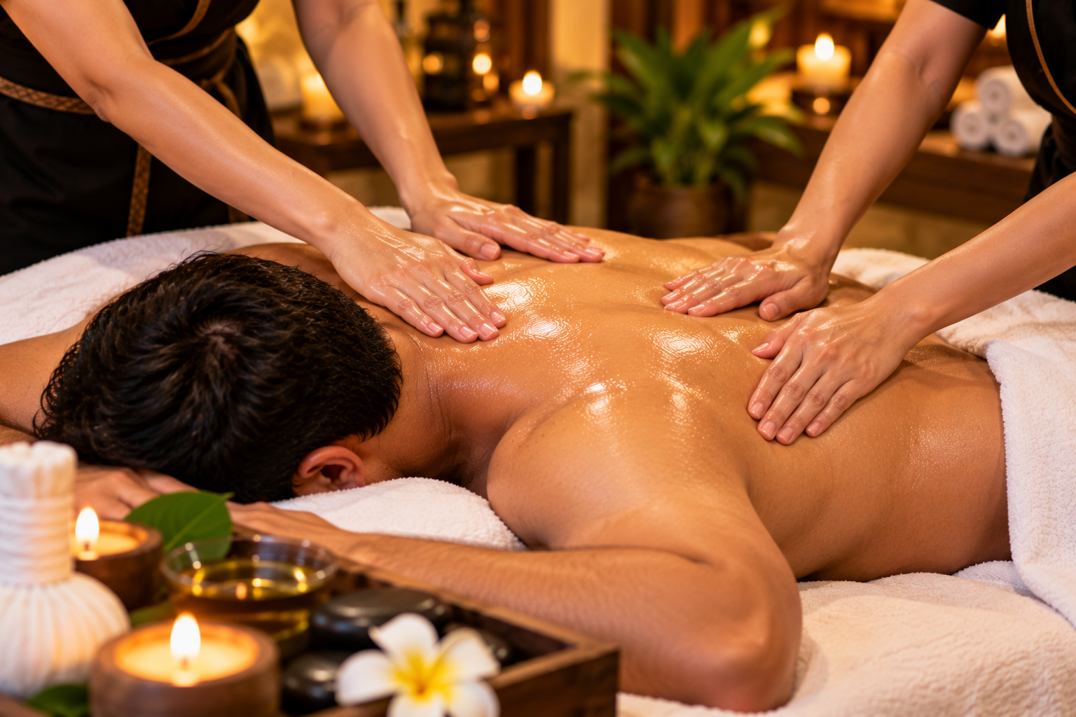 Four Hands Massage treatment